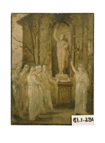 Prêtresses d’Euterpe, Louis-Hector Leroux, 1860 après