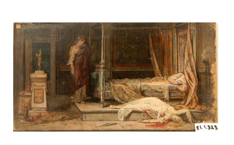 La mère de Néron, Louis-Hector Leroux, 1860 après