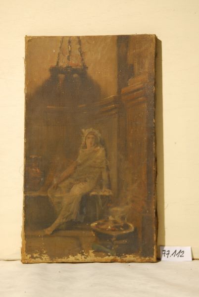 En faction, Louis-Hector Leroux, 1882