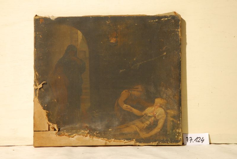 La fille du vaincu - scène de l’amphithéatre, Louis-Hector Leroux, 1860 après