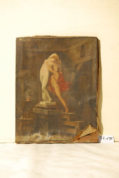 Pygmalion et Galatée, Louis-Hector Leroux, 1860 après