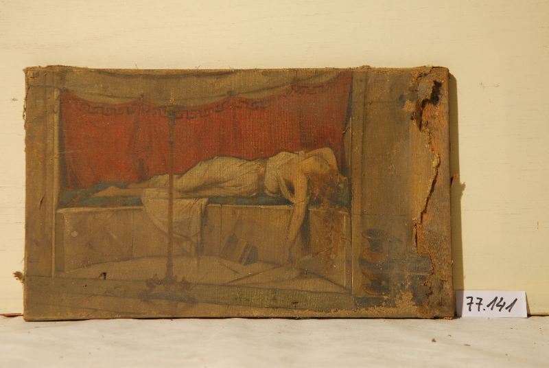 La gardienne en défaut, Louis-Hector Leroux, 1887