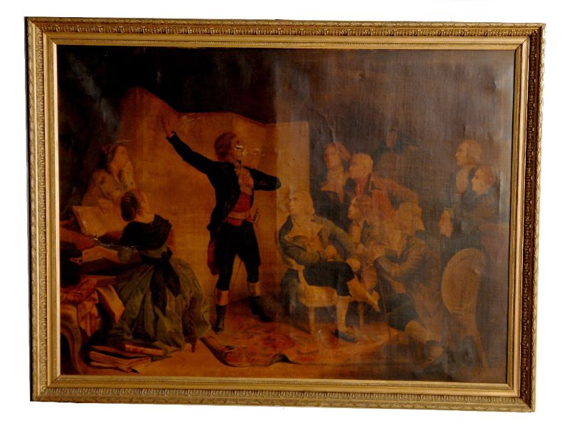 Rouget de Lisle entonnant la Marseillaise, Isidore Pils