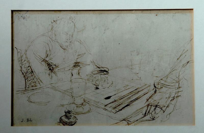 Emile dessinant, Jules Bastien-Lepage, 1884 avant