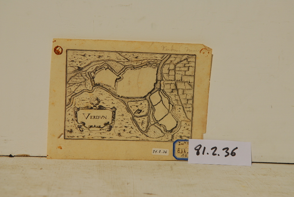 Plan de la citadelle et des fortifications de Verdun_1