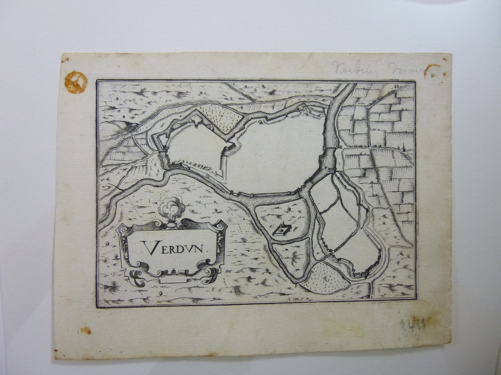 Plan de la citadelle et des fortifications de Verdun_0