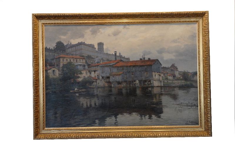 Le canal des Augustins, Alfred Renaudin, 1913
