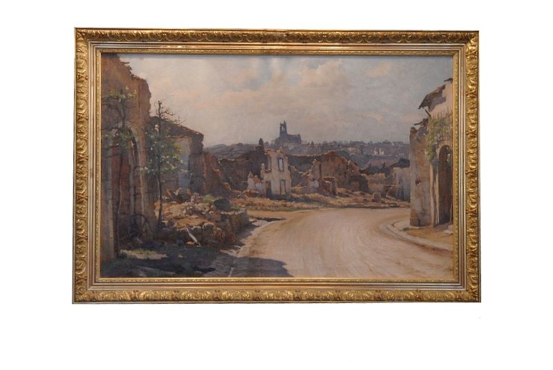 Ruines à Gerbeviller, Alfred Renaudin, 1915