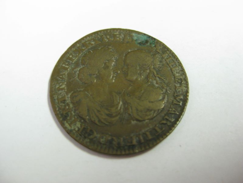 Jeton Louis XIV et Marie-Thérèse d’Autriche_0