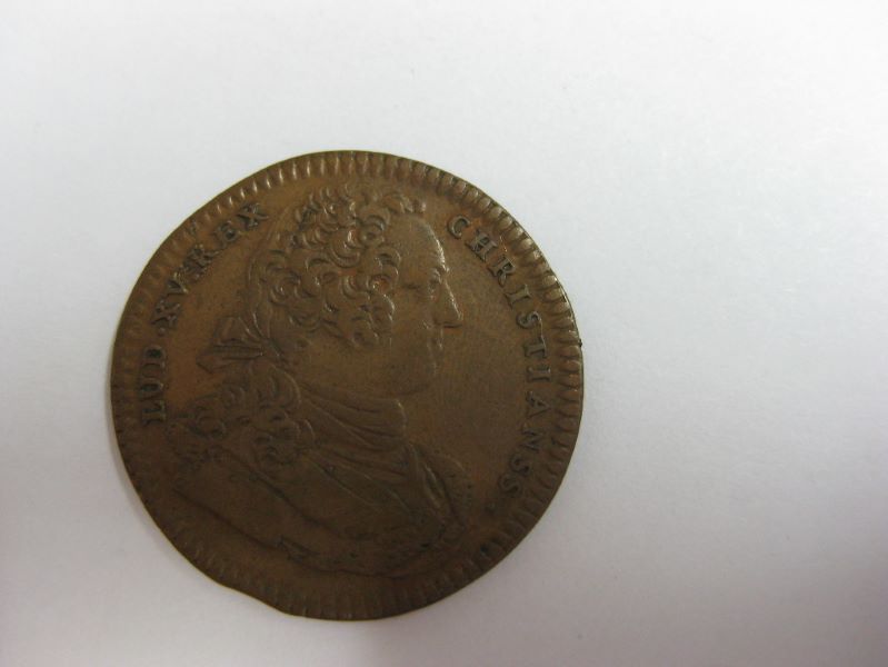 Jeton des Bâtiments du Roi, Louis XV_0