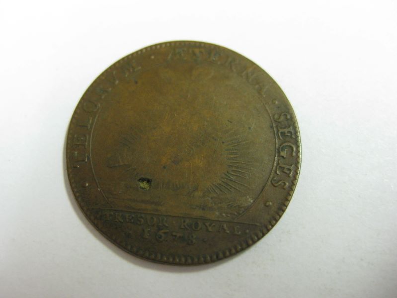 Jeton du Trésor Royal, Louis XIV_1