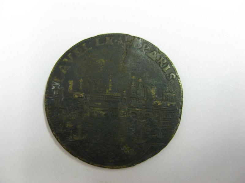 Jeton de la ville de Paris sous Louis XV_1