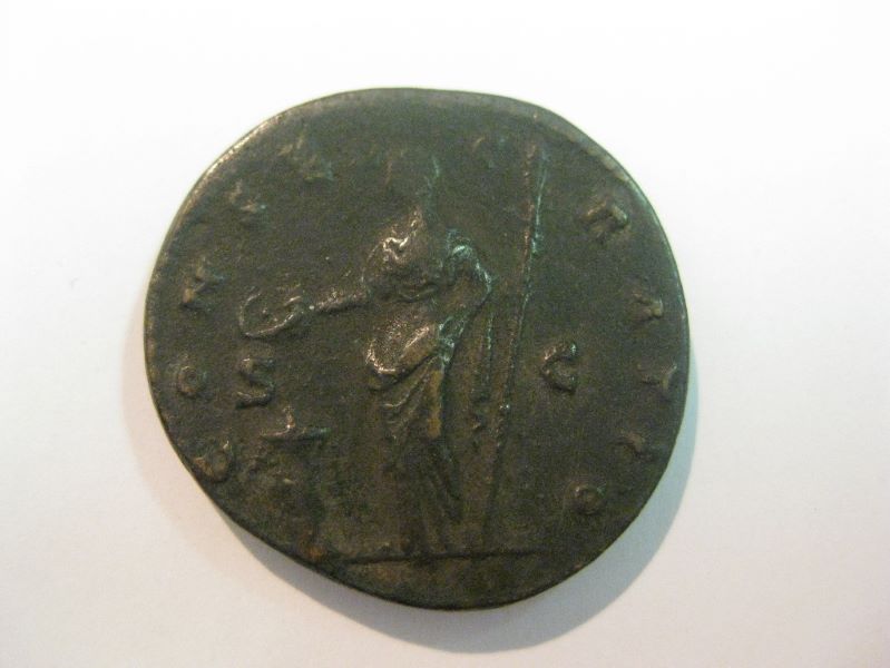 Monnaie romaine, impératrice Faustine l’Ancienne_1