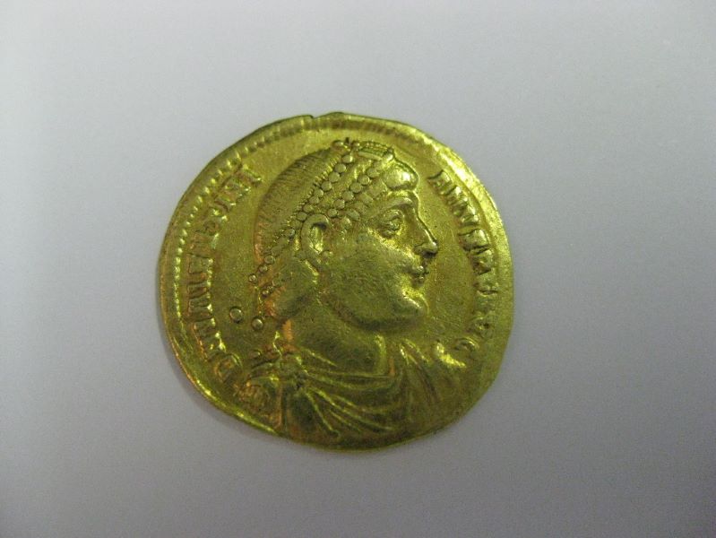 Monnaie romaine, empereur Valentinien II_0