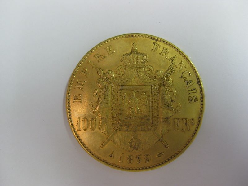 100 francs or, Napoléon III_1