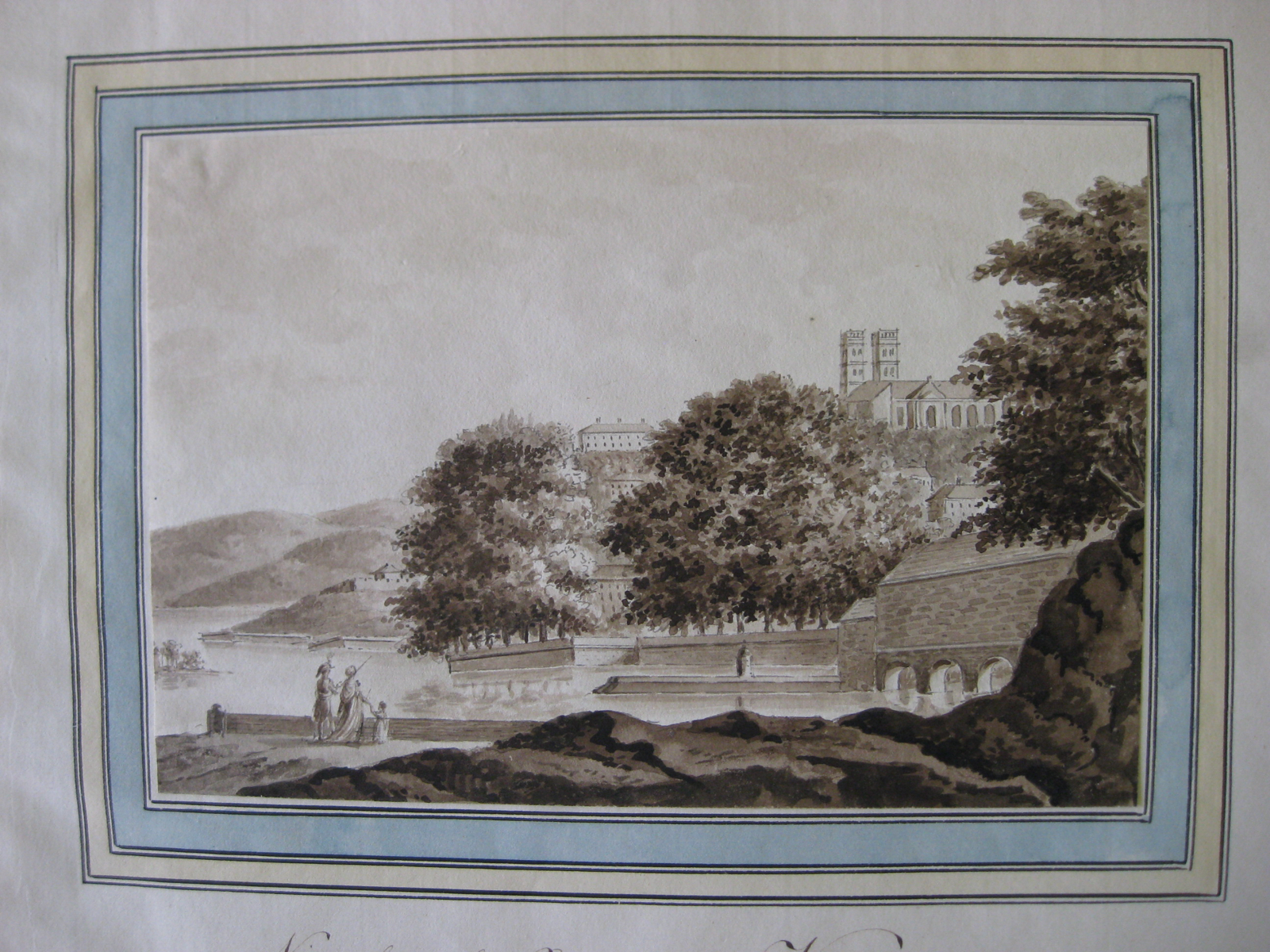 View from the Ramparts at Verdun, James Forbes, 1804