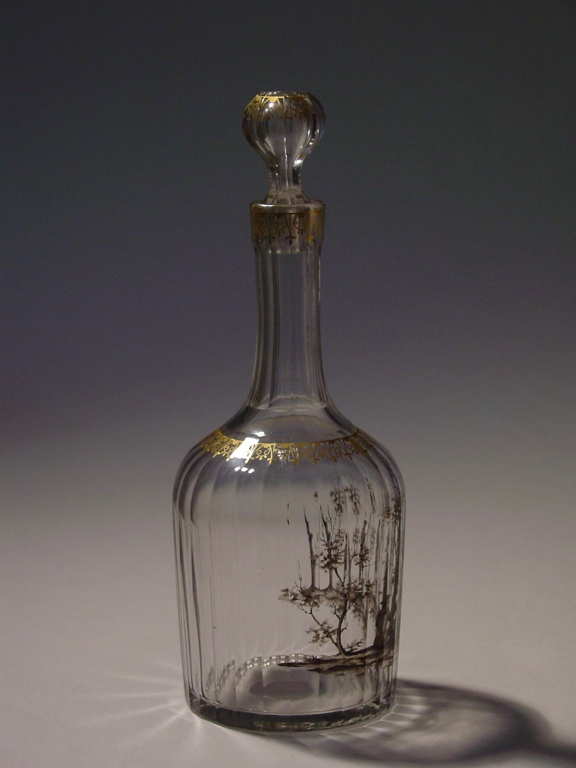 Carafe à eau à décor de scène champêtre (titre factice)_1