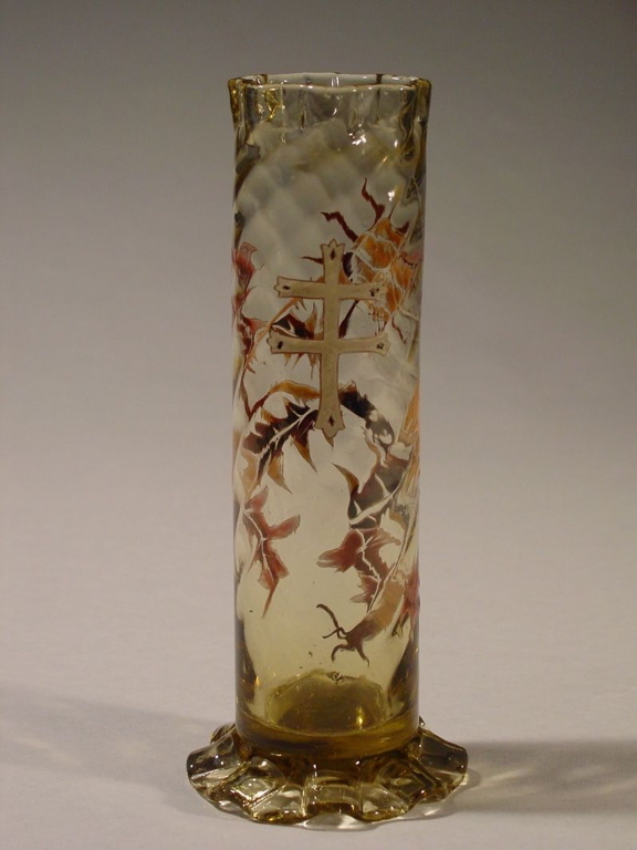 Petit vase rouleau au chardon (titre factice)_1