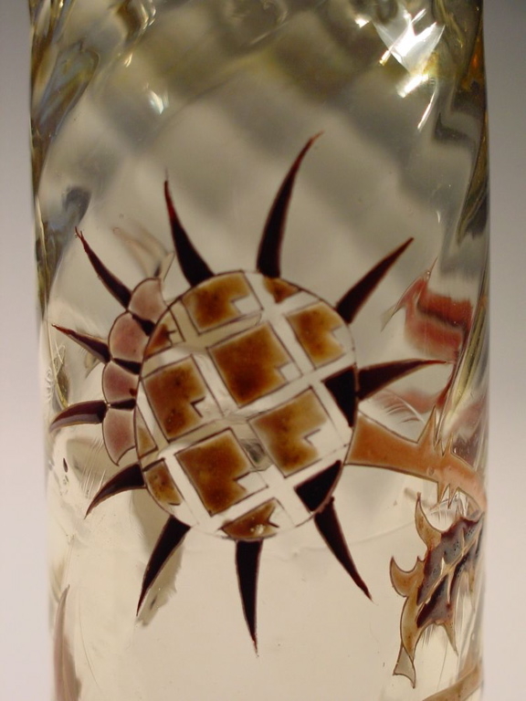 Petit vase rouleau au chardon (titre factice)_5