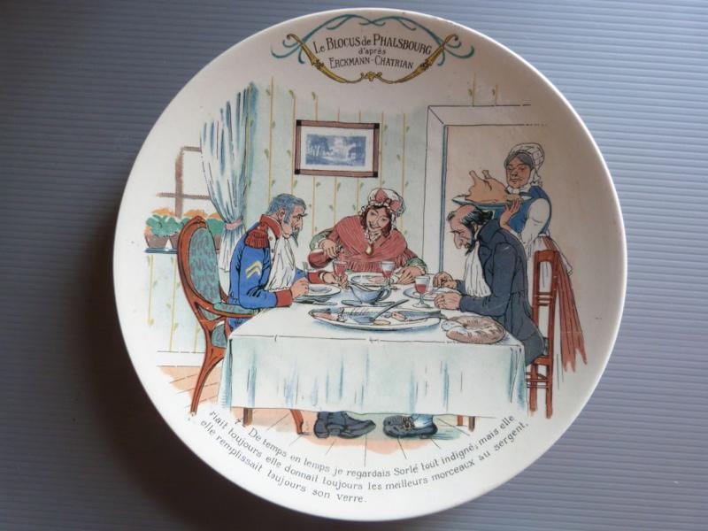 Le BLOCUS de PHALSBOURG d'après ERCKMANN-CHATRIAN - assiette n°7 (titre factice)_0