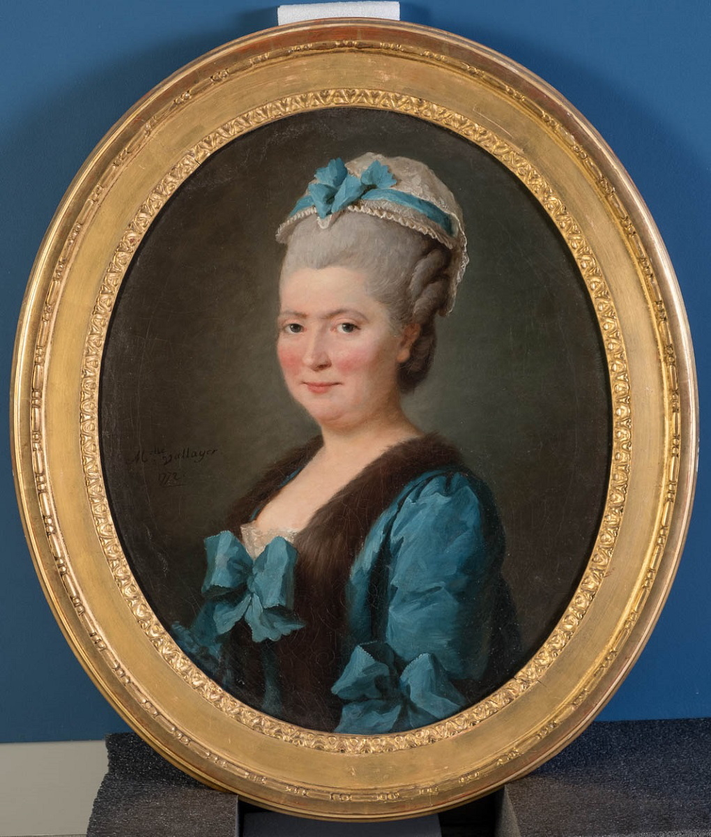 Portrait de Madame de Béricourt, Anne Vallayer-Coster, 1772