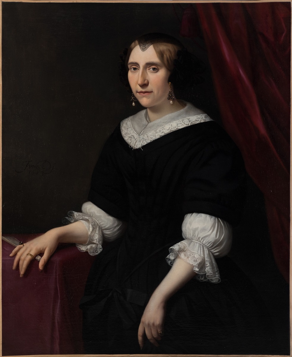 Portrait de femme, Jan van Neck, 1683