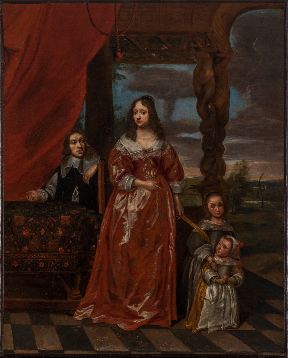 Portrait d’une famille, Gonzales Coques, 17e siècle