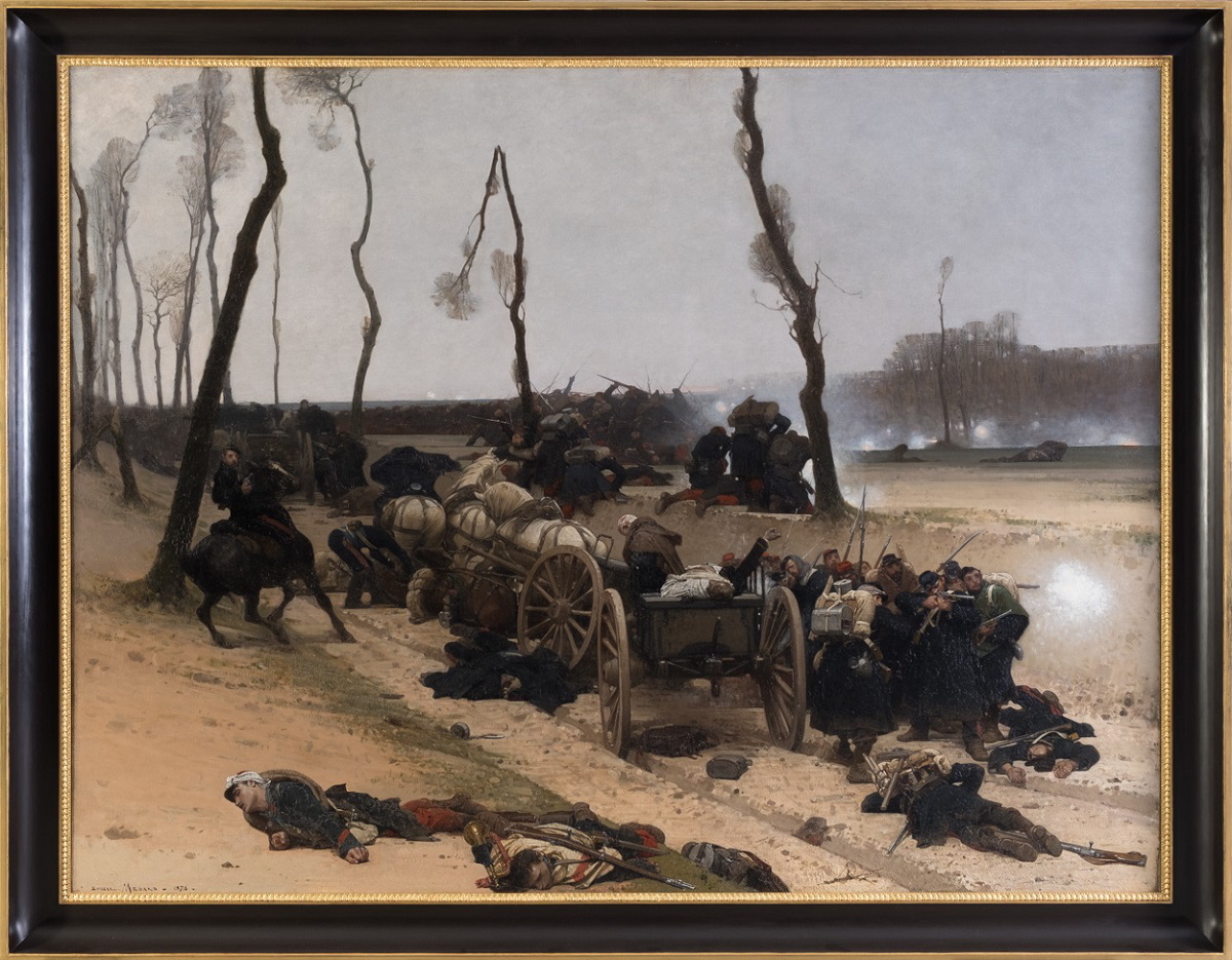 Une Retraite, Eugène Médard, 1878