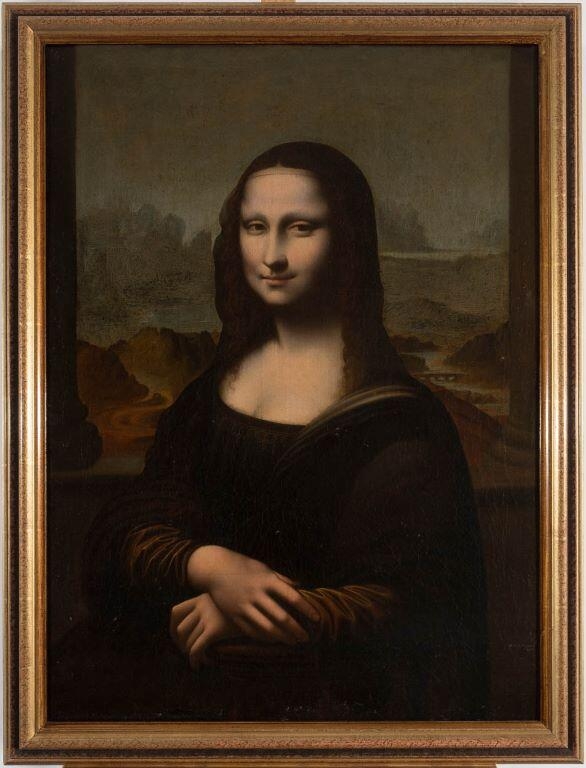 Copie du portrait de Monna Lisa del Giocondo, dit La Joconde_1
