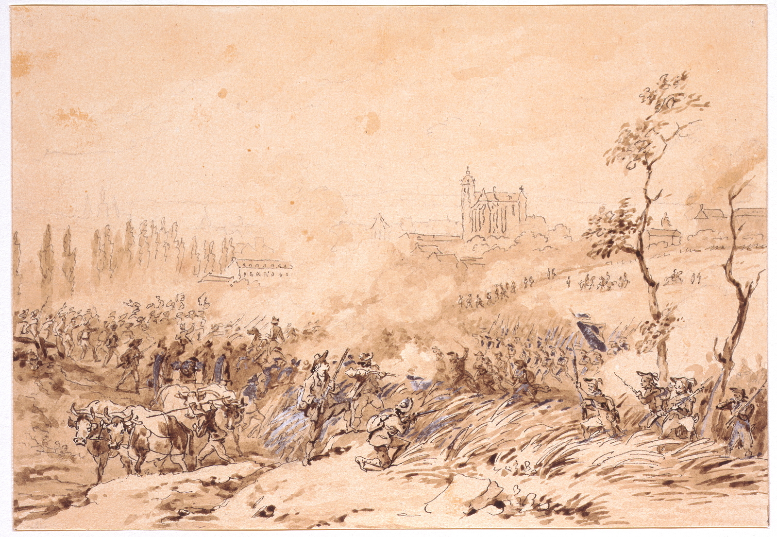 La Bataille du Mans, Jean Duplessi-Bertaux, 2e moitié 18e siècle, 1ère moitié 19e siècle