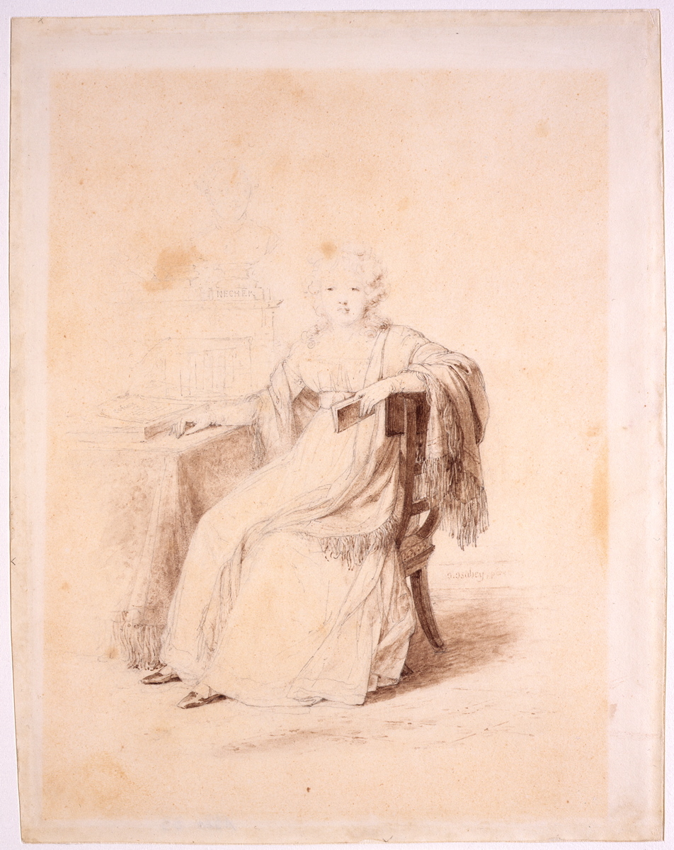 Portrait de Madame de Staël, Jean-Baptiste Isabey, 4e quart 18e siècle, 1ère moitié 19e siècle