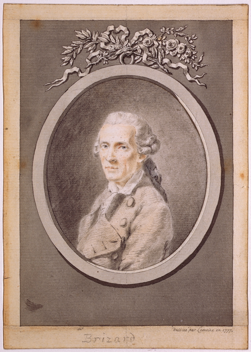 Portrait d’homme, Jacques-Antoine-Marie Lemoine, 1777