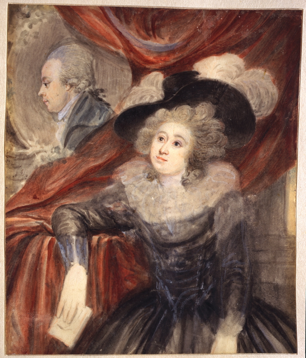 Portrait de miss Fitzherbert, Richard Cosway, 2e moitié 18e siècle, 1ère moitié 19e siècle