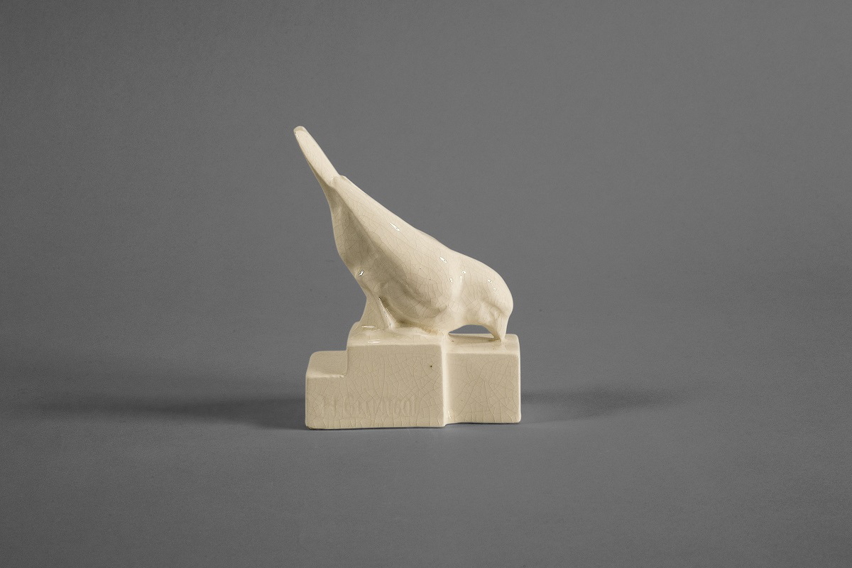 Moineau picorant, Henri Guingot, 1929