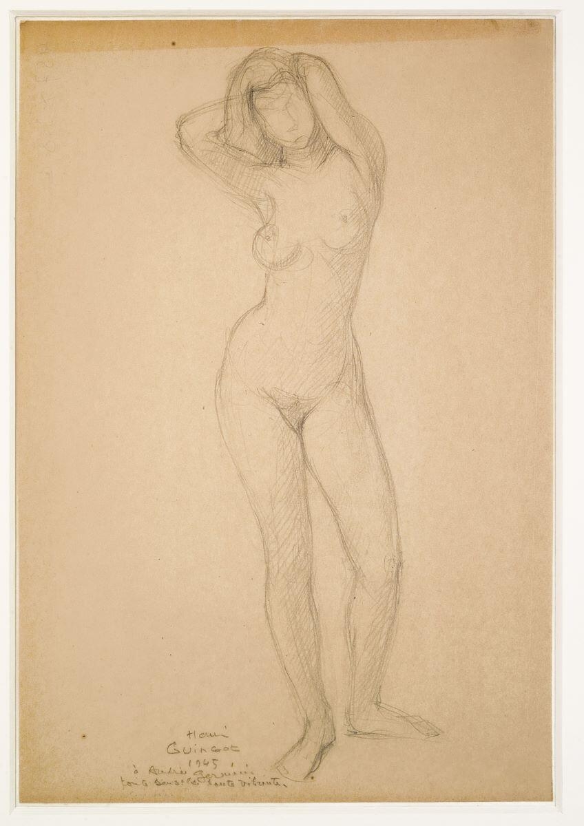 Nu debout, Henri Guingot, 1945