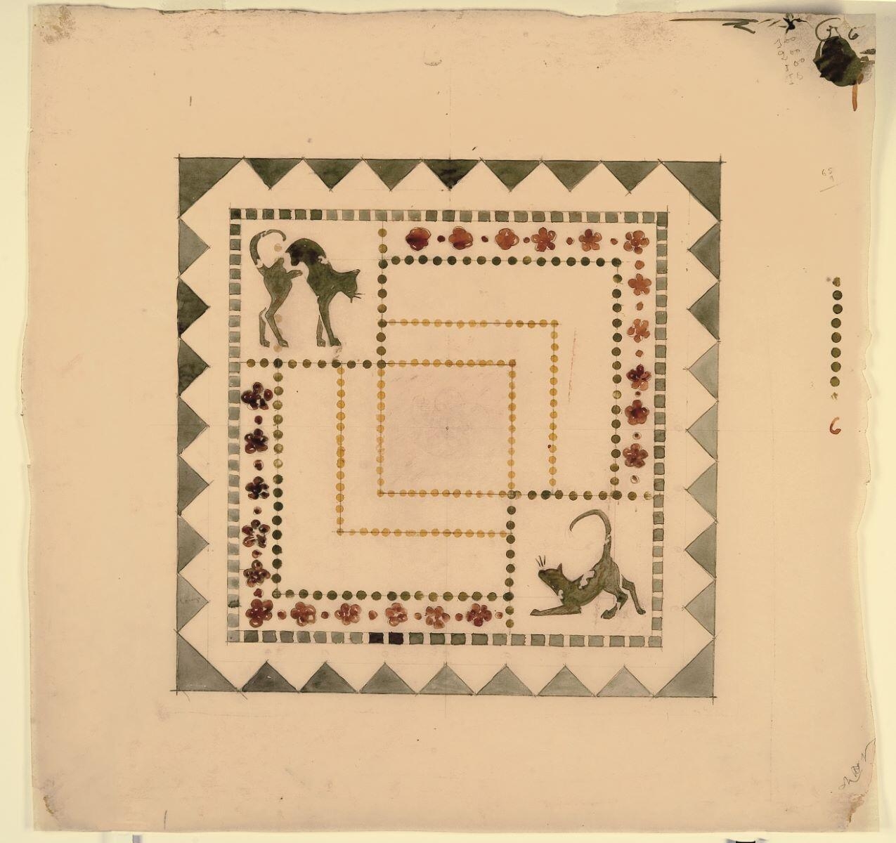 pochoir, Louis Guingot, 4e quart 19e siècle, 1ère moitié 20e siècle
