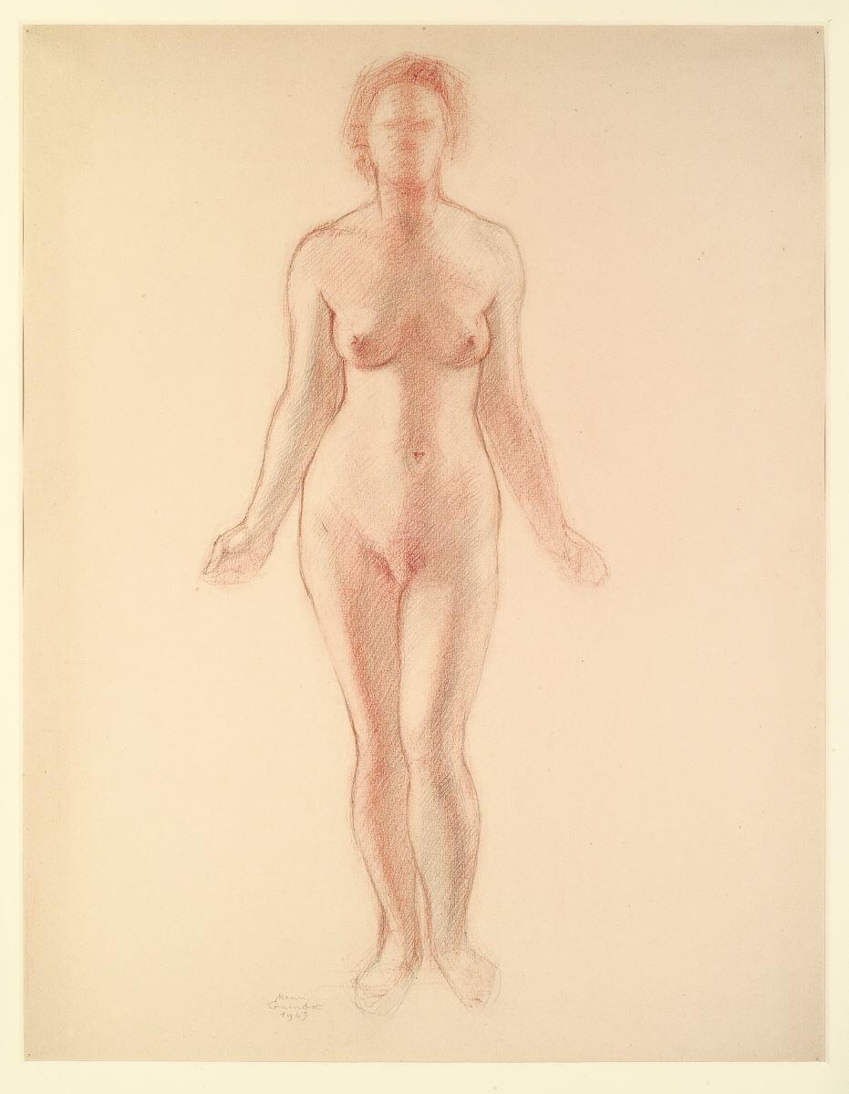 Etude de nu, Henri Guingot, 1945