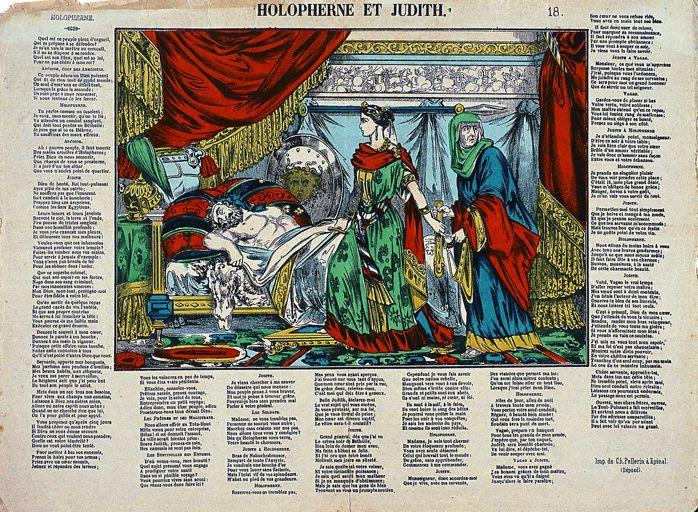 HOLOPHERNE ET JUDITH. 18. (titre inscrit)_0