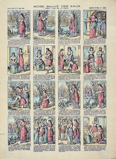 MOISE SAUVE DES EAUX / - RECIT TIRE DE LA BIBLE - (titre inscrit)_0