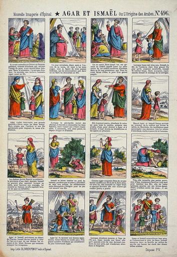 AGAR ET ISMAEL OU L'ORIGINE DES ARABES. N.° 496. (titre inscrit), Olivier-Pinot, 1875-1878