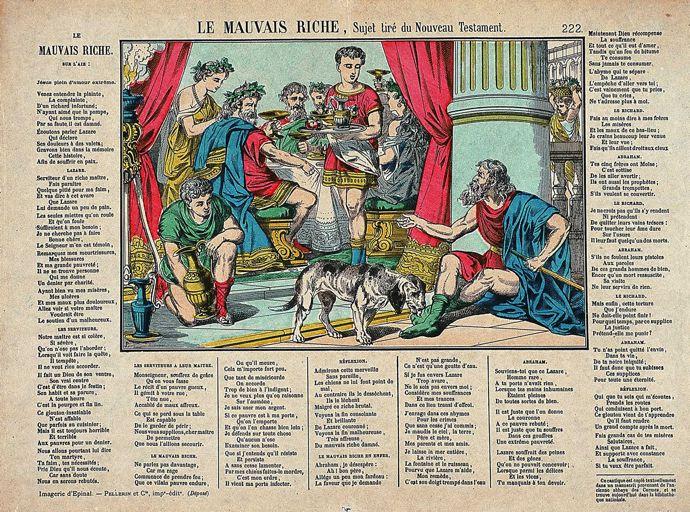 LE MAUVAIS RICHE, Sujet tiré du Nouveau Testament. 222. (titre inscrit)_0