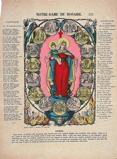 NOTRE-DAME DU ROSAIRE. 255. (titre inscrit)_0