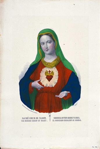 SACRE COEUR DE MARIE. (titre inscrit ; angl., all., esp.)_0