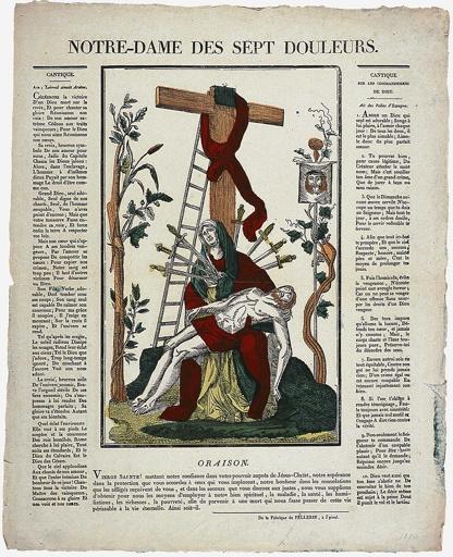 NOTRE-DAME DES SEPT DOULEURS. (titre inscrit), François Georgin, 1822 dépôt légal