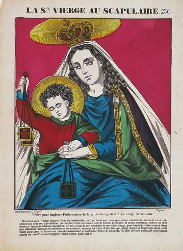 LA STE VIERGE AU SCAPULAIRE. 256 (titre inscrit)_0