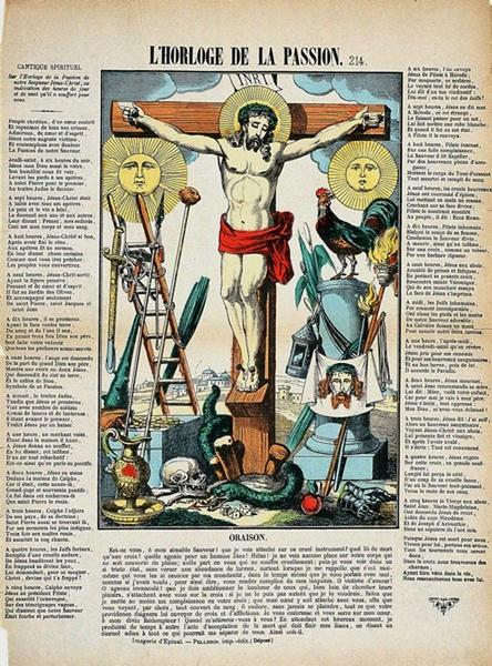 L'HORLOGE DE LA PASSION. 214 (titre inscrit), 4e quart 19e siècle