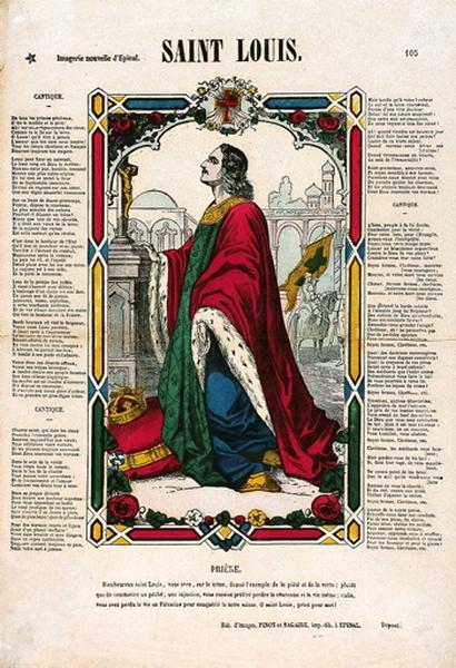 SAINT LOUIS. 105 (titre inscrit), 1865 dépôt légal