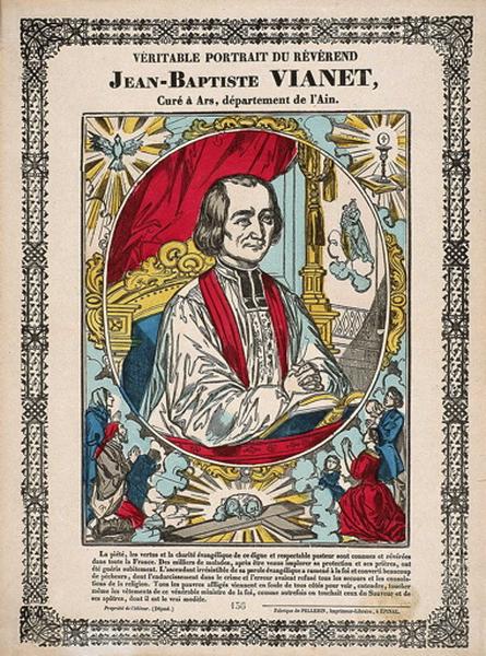 VERITABLE PORTRAIT DU REVEREND / JEAN-BAPTISTE VIANET / Curé à Ars, département de l'Ain 136 (titre inscrit)_0