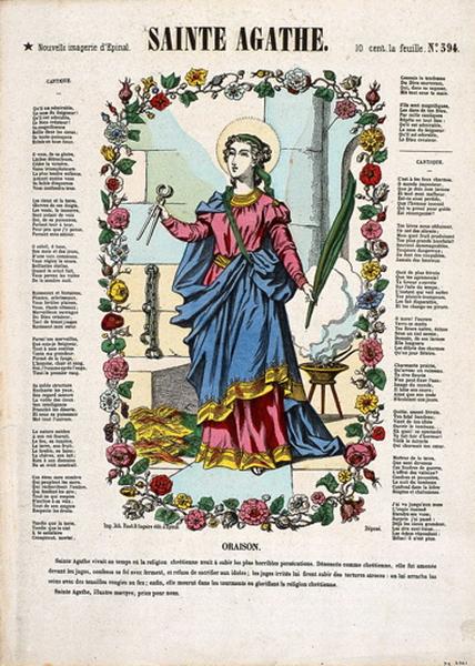 SAINTE AGATHE. N°394. (titre inscrit)_0