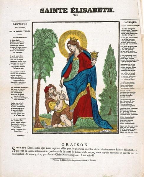 SAINTE ELISABETH. 221 (titre inscrit), François Georgin, 1822 dépôt légal